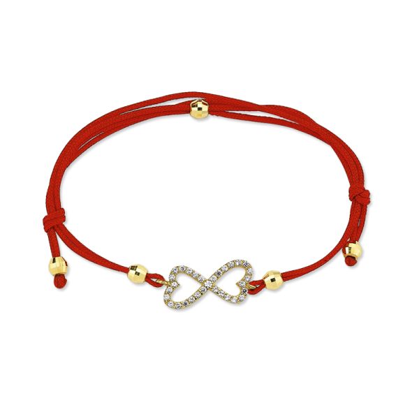 14k Gold Friendship Bracelet-Infinity