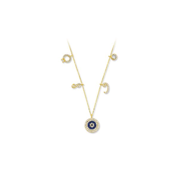 14k Gold Lucky Necklace