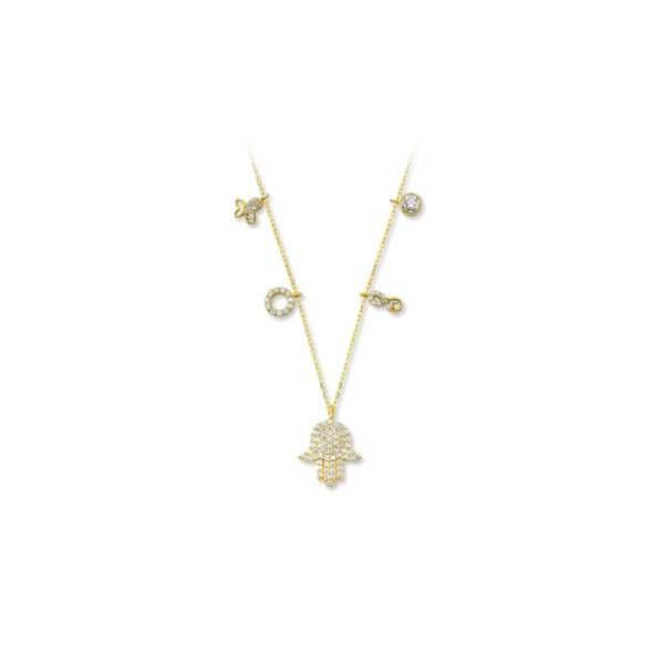 14k Gold Lucky Necklace