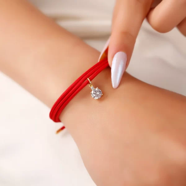 Magnetic Lucky Bracelet/Red