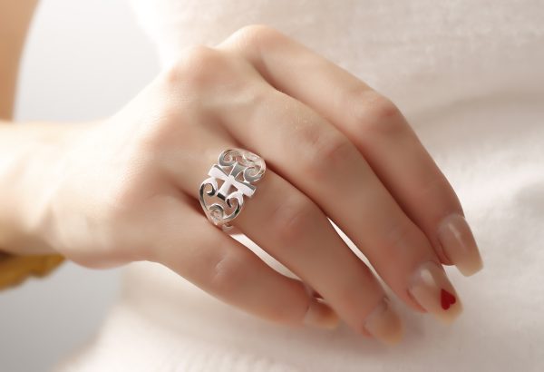 Anillo Liso Plata Mujer