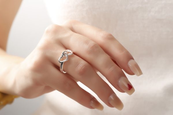 Anillo Liso Plata Mujer